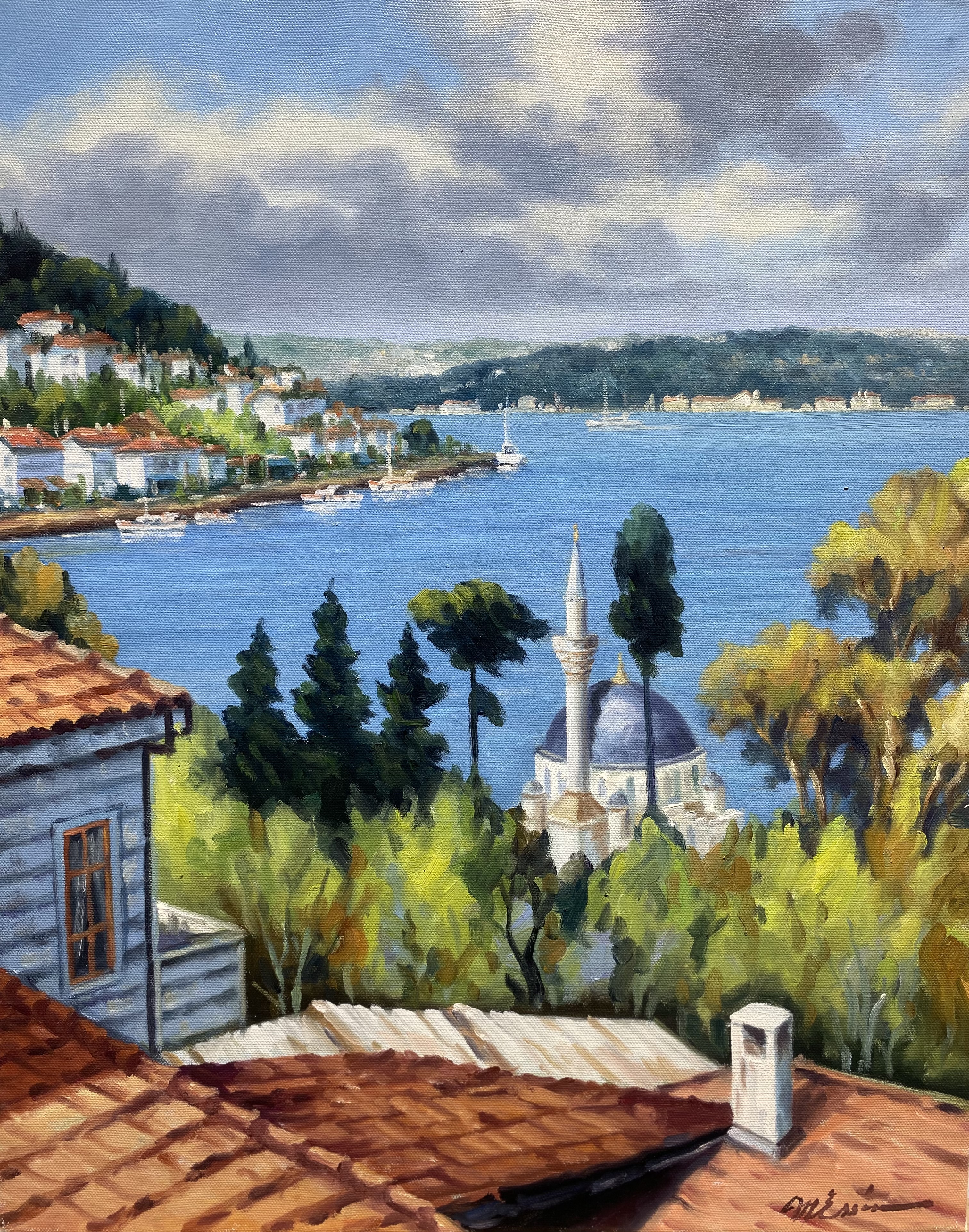 Bebek Camii sırtları