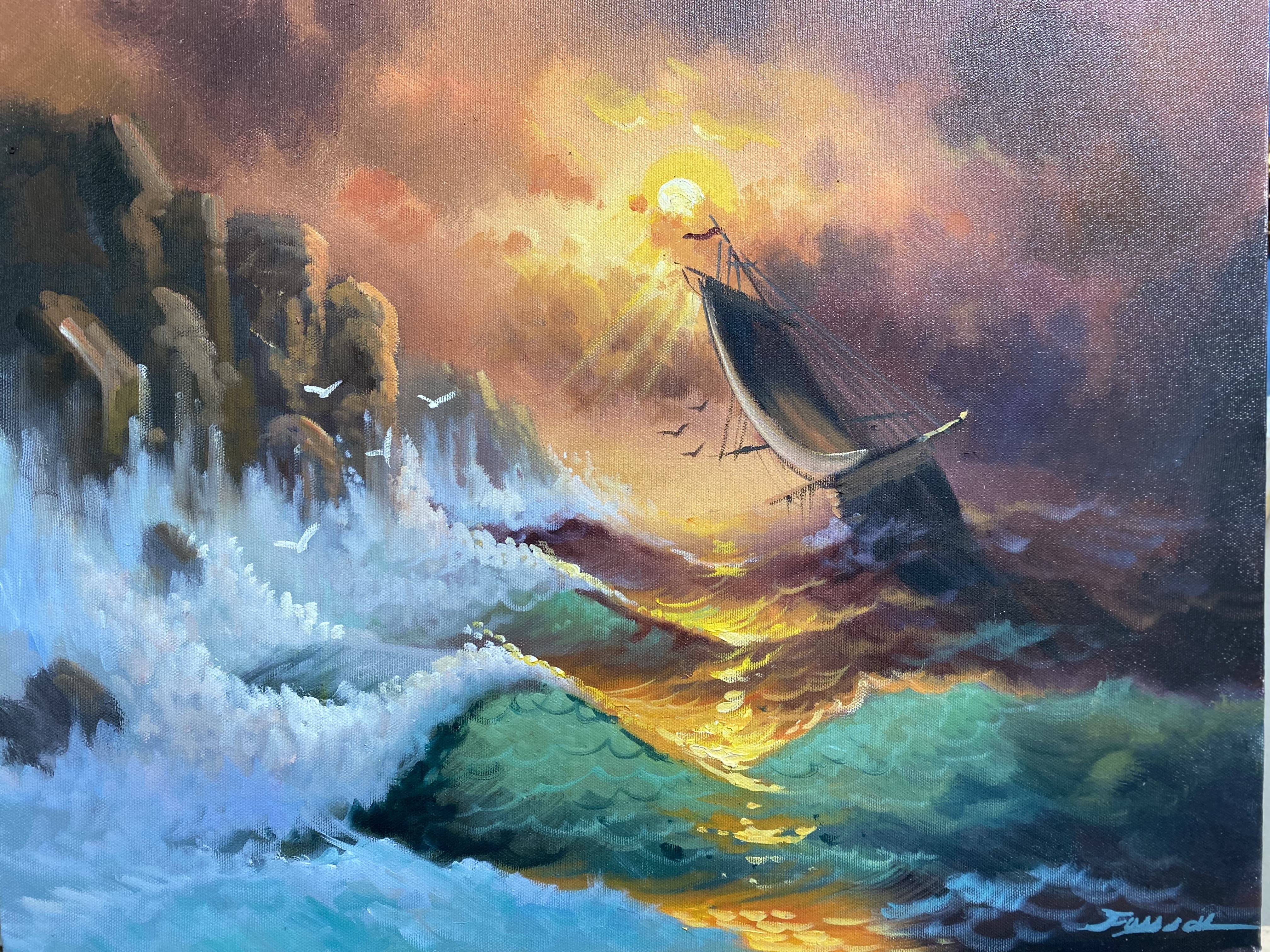 Fırtınalı deniz